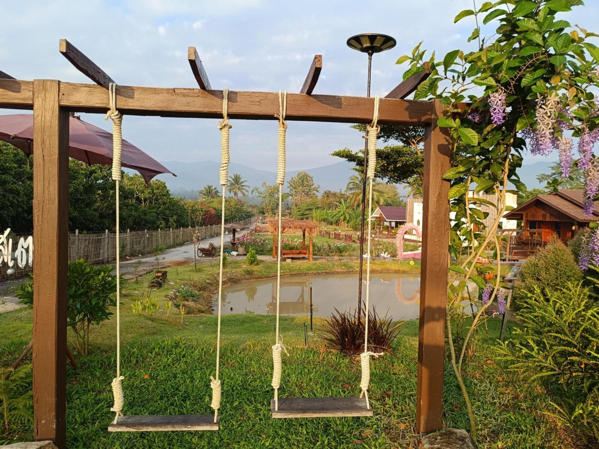 ม่วนใจ๋ปันสุข โฮมสเตย์แอนคาเฟ่ Muanjai Punsuk Homestay And Cafe จอมทอง ภายนอก รูปภาพ